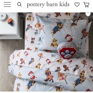 Paw Patrol Twin Sheet set & Duvet cover